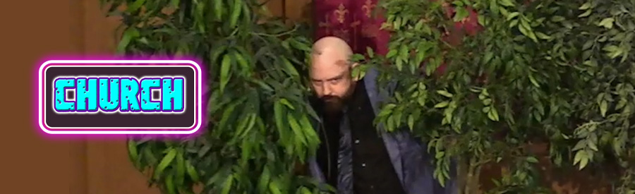 computer size banner church